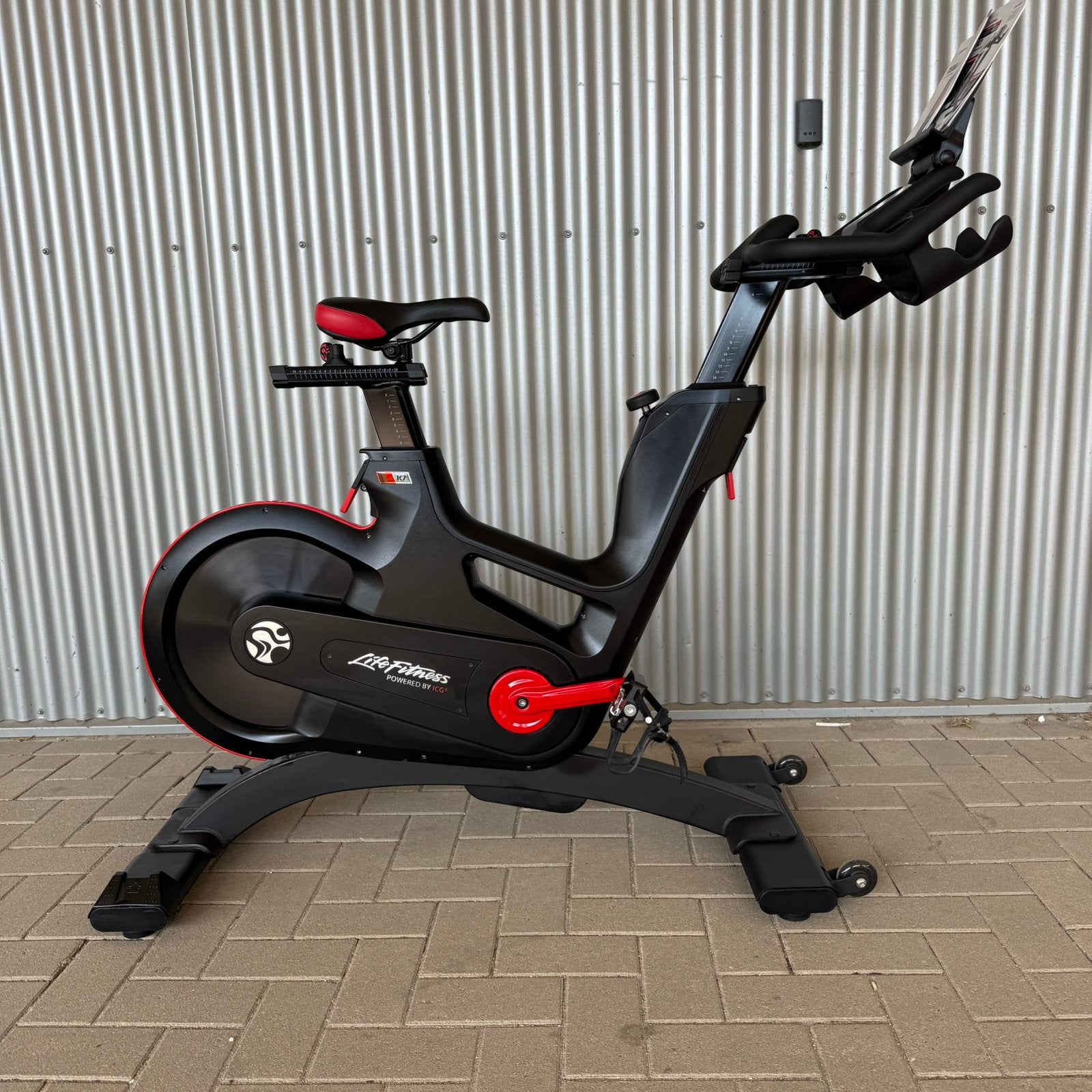 Life fitness Ic7 tft 2.0 spinningfiets spinbike hometrainer, Sport en Fitness, Ophalen, Zo goed als nieuw