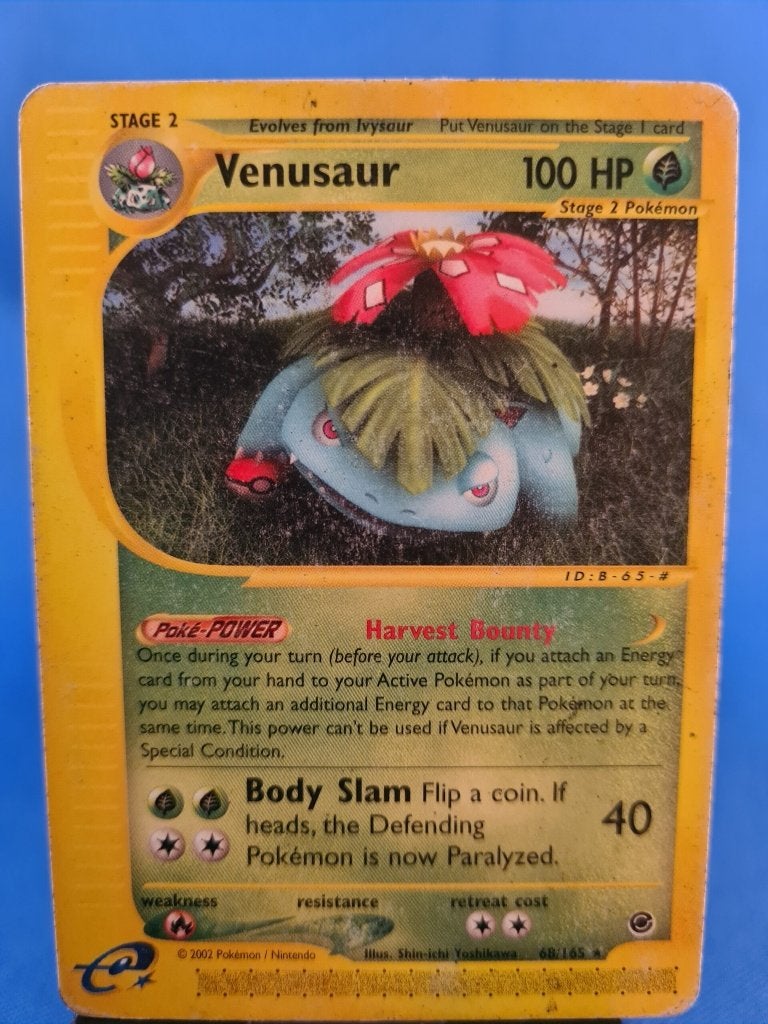 Venusaur 68/165 - Expedition Base Set, Verzenden, Gebruikt