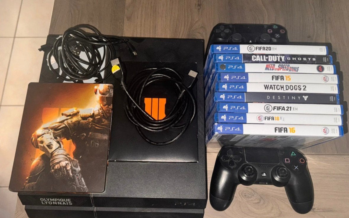 Playstation 4 - games + controllers, Enlèvement ou Envoi, Comme neuf