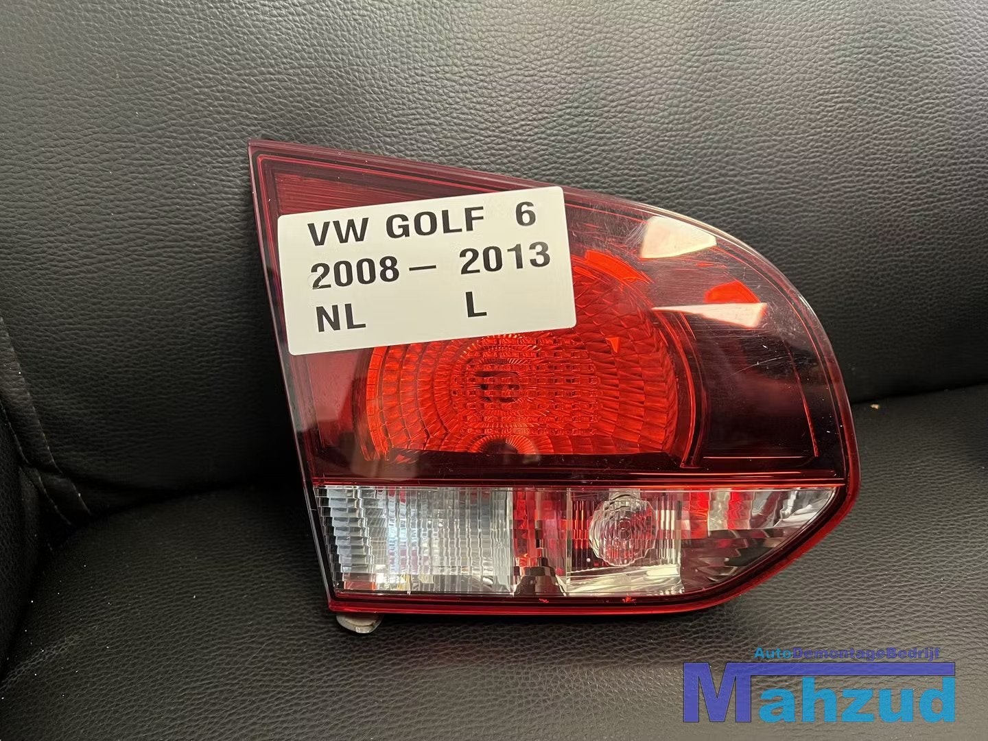 VW GOLF 6 Links binnen achterlicht DONKER 2009-2013 5K094509, Gebruikt, Volkswagen, Volkswagen AG, Vw@volkswagen.de
