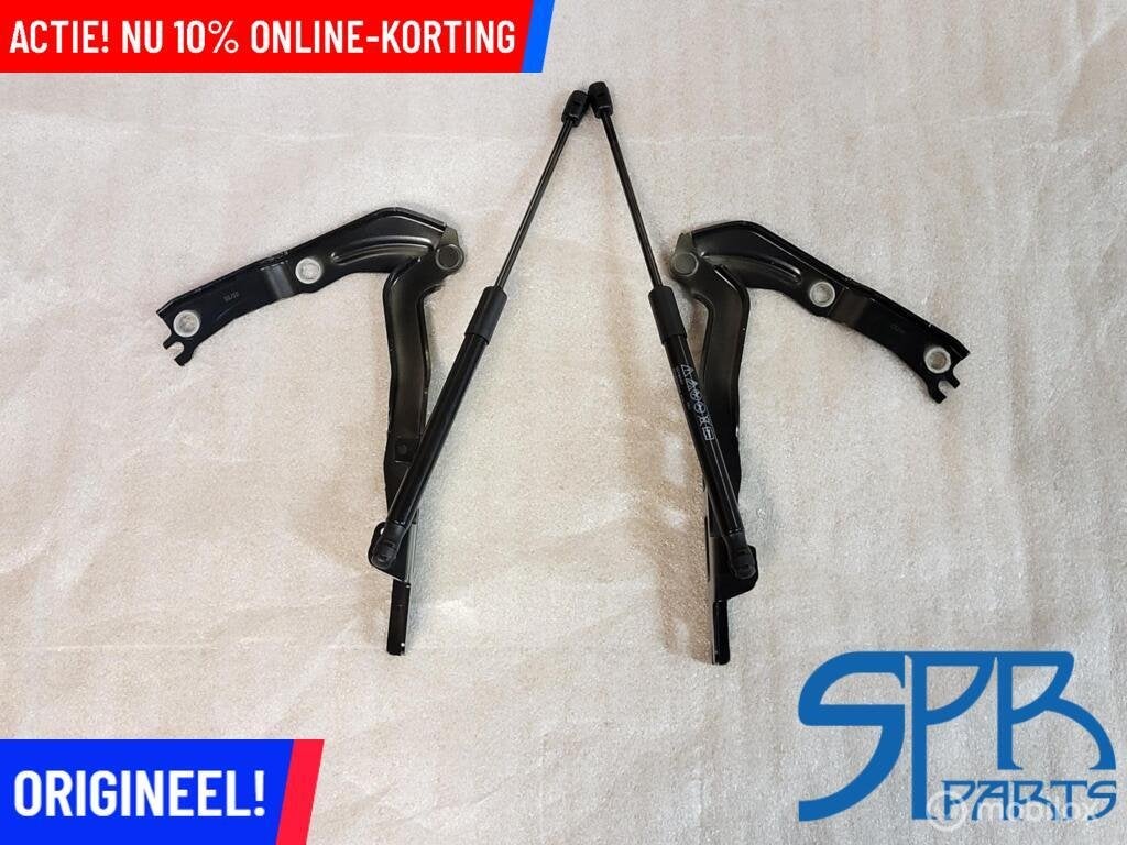 MOTORKAPSCHARNIEREN SET VW TIGUAN 571 CT1 RECHTS LINKS ZWART, VOLKSWAGEN, Volkswagen, Nieuw, Ophalen of Verzenden