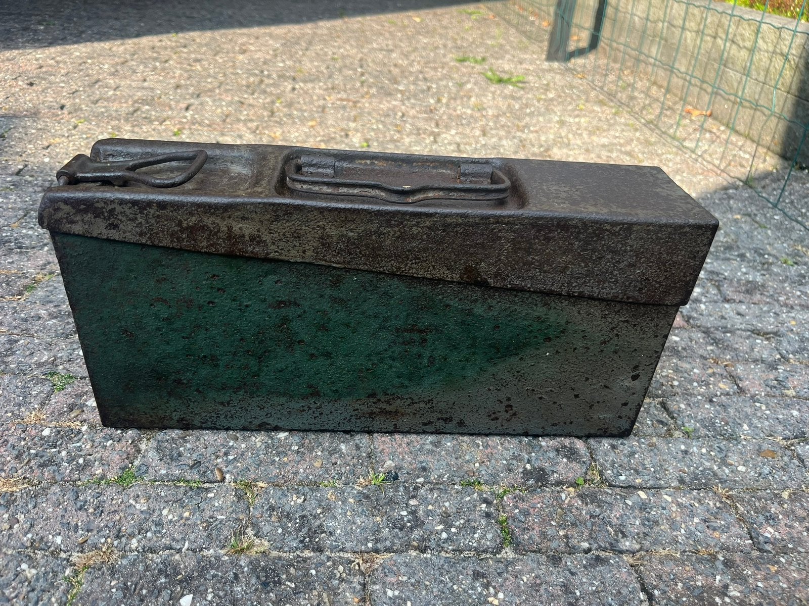 MG42/34 munitie kist, Verzamelen, Militaria | Tweede Wereldoorlog, Verzenden, Landmacht, Kist of Geocache