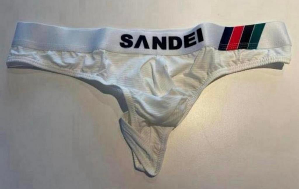 String en polyamide pour homme New, Envoi, Blanc, Slip