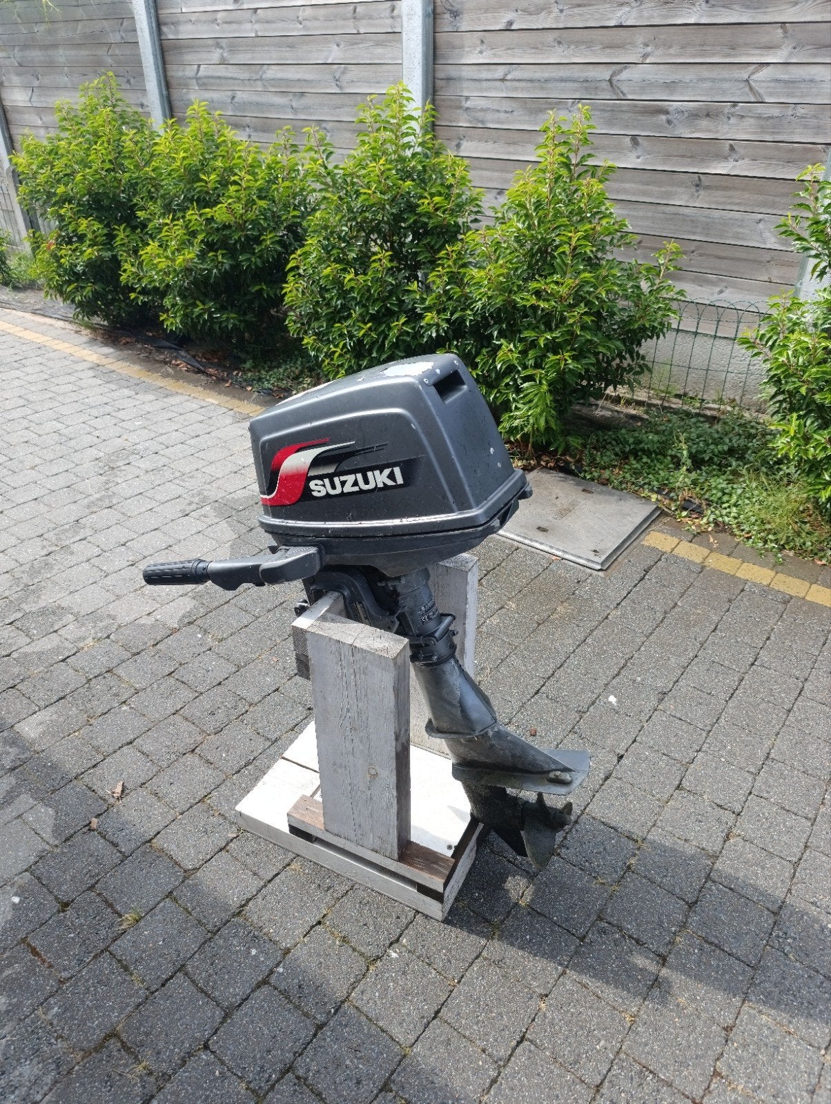 Suzuki buitenboordmotor 6pk 2 takt, Ophalen, Gebruikt, 5 tot 10 pk, Buitenboordmotor
