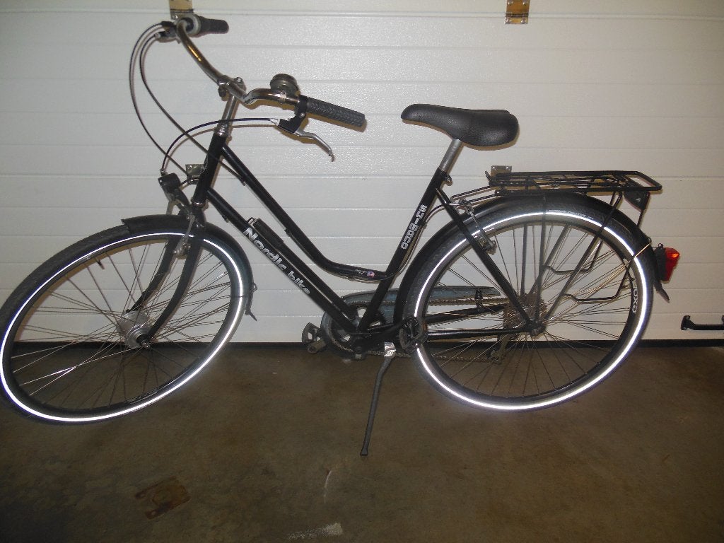 DAMESFIETS, Fietsen en Brommers, Gebruikt, Velgrem, 47 tot 50 cm, Versnellingen