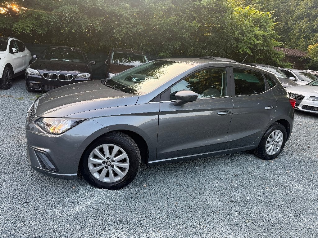 Seat Ibiza 1.0 TSI Clim Navigation*18.000km*Garanti 1an, Autos, Seat, Argent ou Gris, Achat, Euro 6, Entreprise