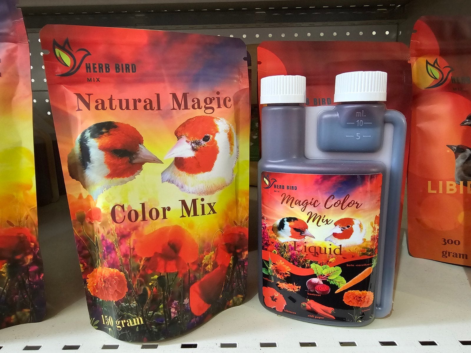 Natural Magic Color Mix ( 150 gram ) - Herb Bird Mix, Ophalen