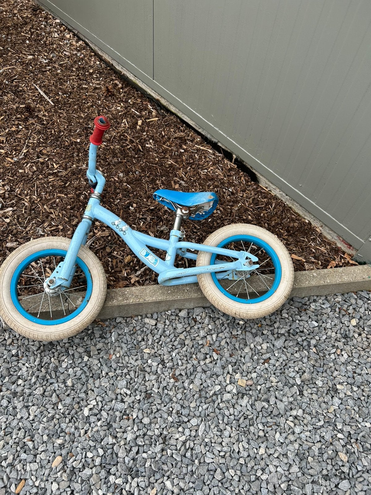 Loopfiets, Ophalen, Gebruikt, Terugtraprem, Minder dan 16 inch