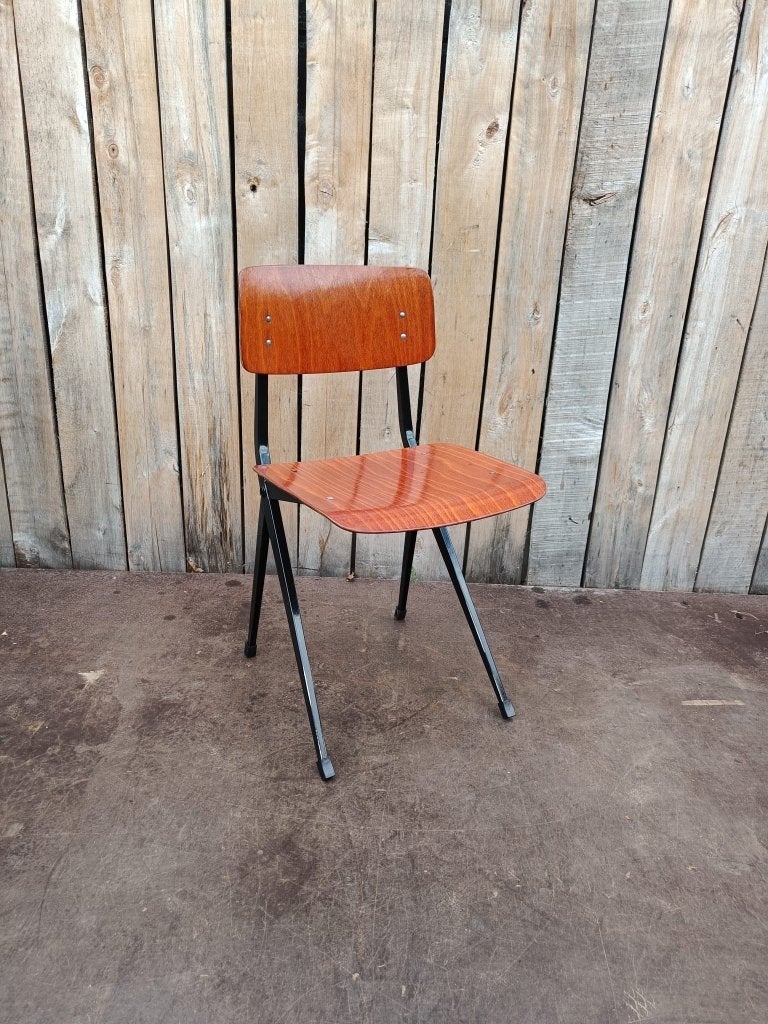 MARKO HOLLAND spinstoel 102, 1960S ( 14 op voorraad), Maison & Meubles, Enlèvement ou Envoi, Brun, Bois, MARKO HOLLAND spinstoel 102, 1960S ( 14 op voorraad)