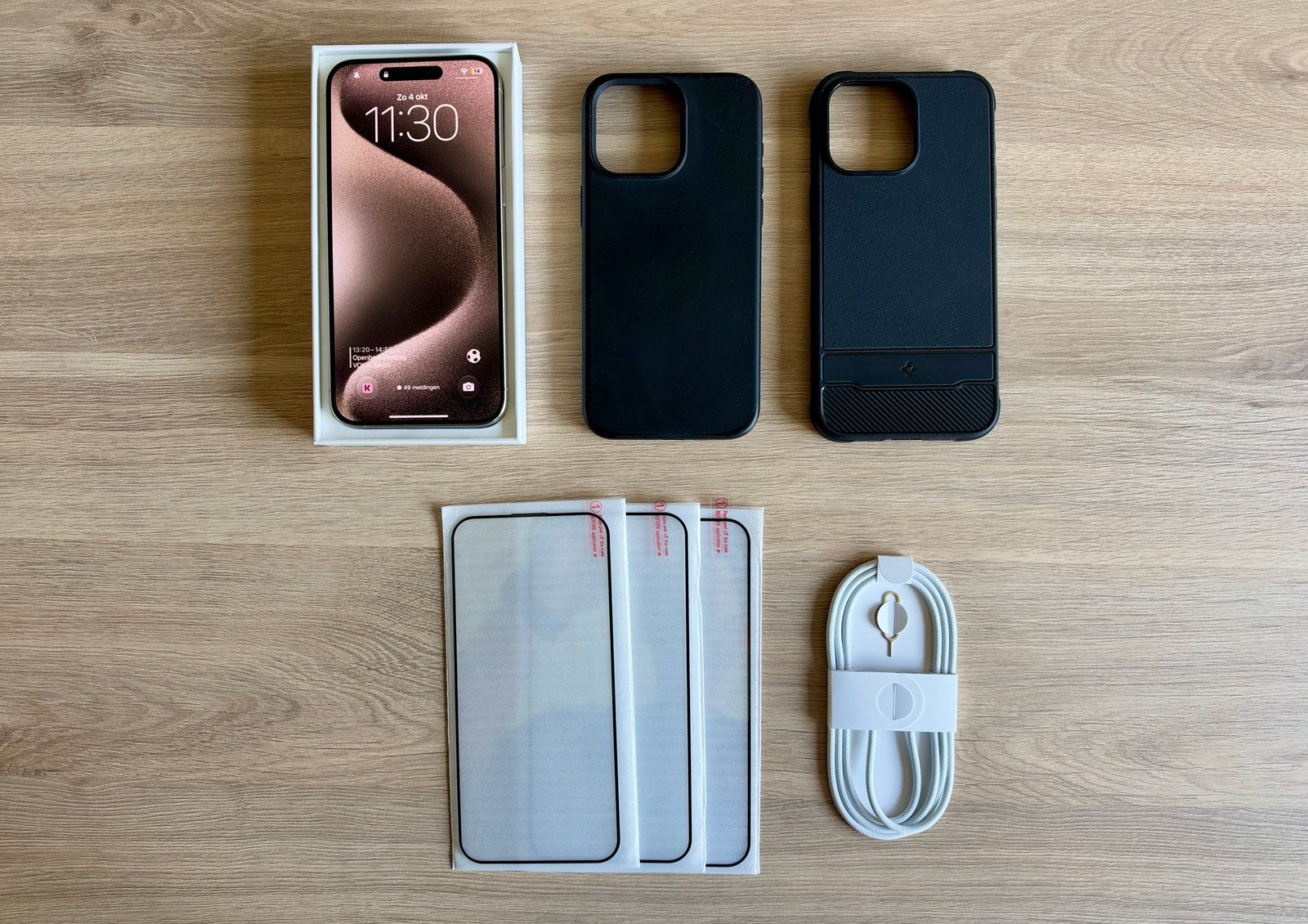 iPhone 15 Pro Max 256GB – Uitstekende staat + accessoires, 256 GB, IPhone 15, Enlèvement ou Envoi, Comme neuf
