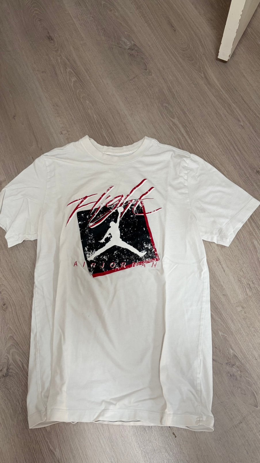 jordan t-shirt, Enlèvement, Comme neuf, Taille 48/50 (M), Blanc