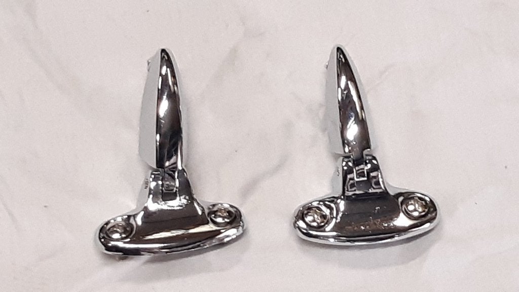 set chrome scharnieren achterklep Klassieke Mini, Auto-onderdelen, Ophalen, Achterklep, Voor, Nieuw