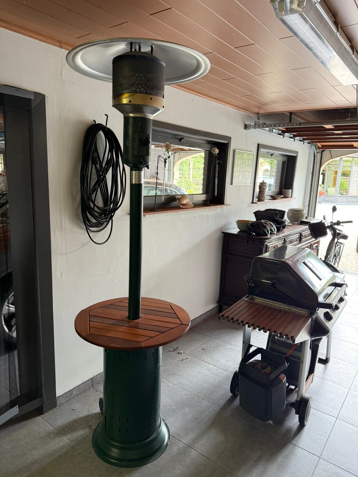 Terras verwarmer op gasfles, Enlèvement, Comme neuf