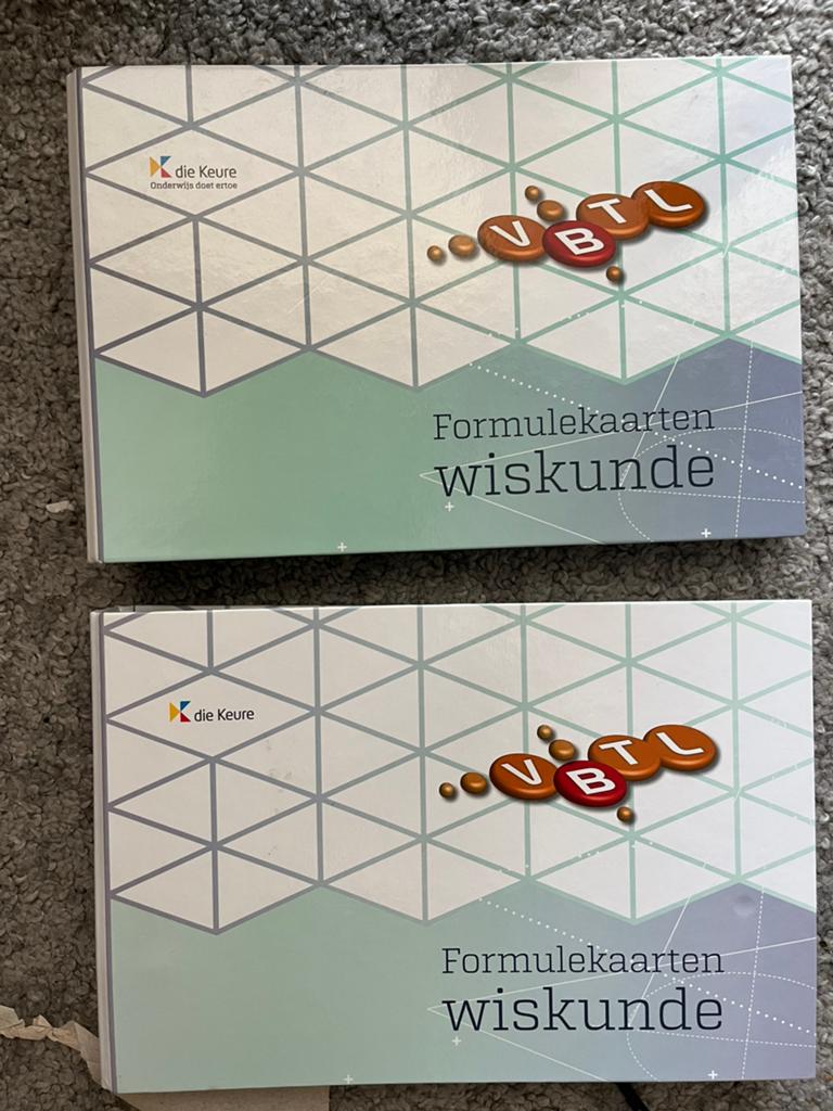 Formulekaarten wiskunde, Boeken, Ophalen, Zo goed als nieuw