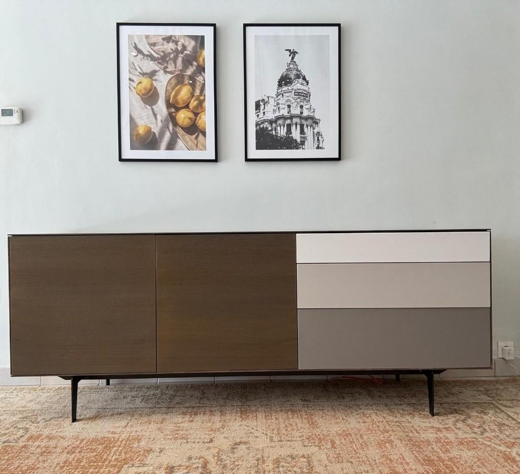 Dressoir eik - Mintjens Furniture - Bloom collection BL8, Ophalen, Met deur(en), Zo goed als nieuw, 200 cm of meer