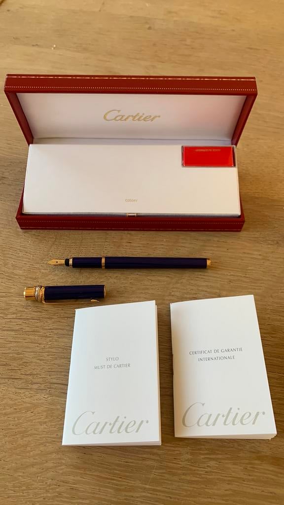 Must de Cartier vulpen, Verzamelen, Pennenverzamelingen, Nieuw, Met doosje, Vulpen, Ophalen