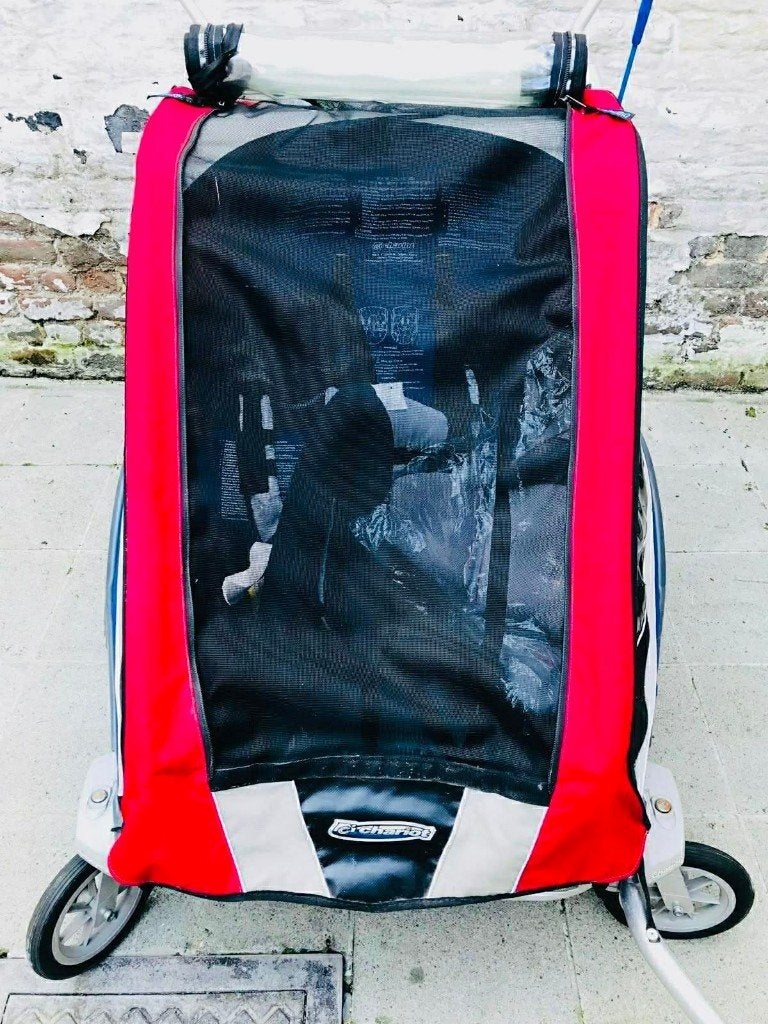Fietskar/buggy voor 2 kinderen, Fietsen en Brommers, Ophalen of Verzenden, Zo goed als nieuw, Kinderkar