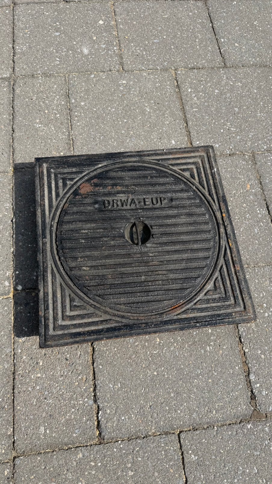putdeksel, Enlèvement, Utilisé, Autres matériaux
