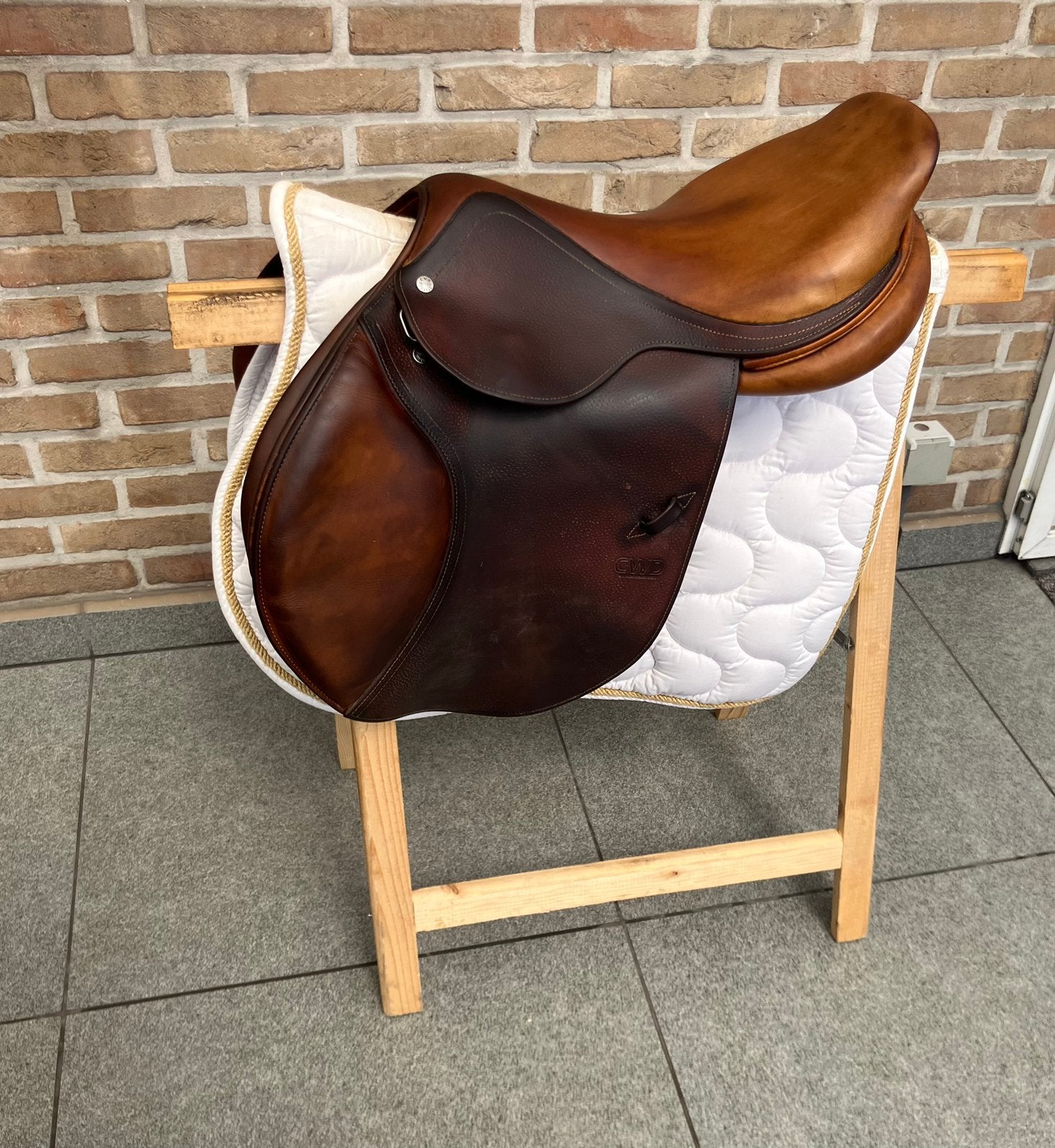 Springzadel CWD SE02 17,5 inch, Dieren en Toebehoren, Pony's