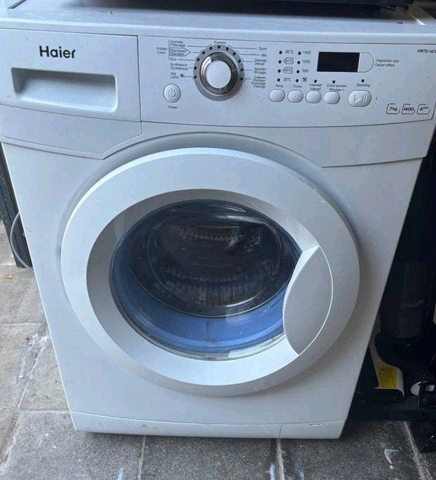 Machine à Laver (Hs = pour pièces = Msg "Error" sur l'écran), Enlèvement