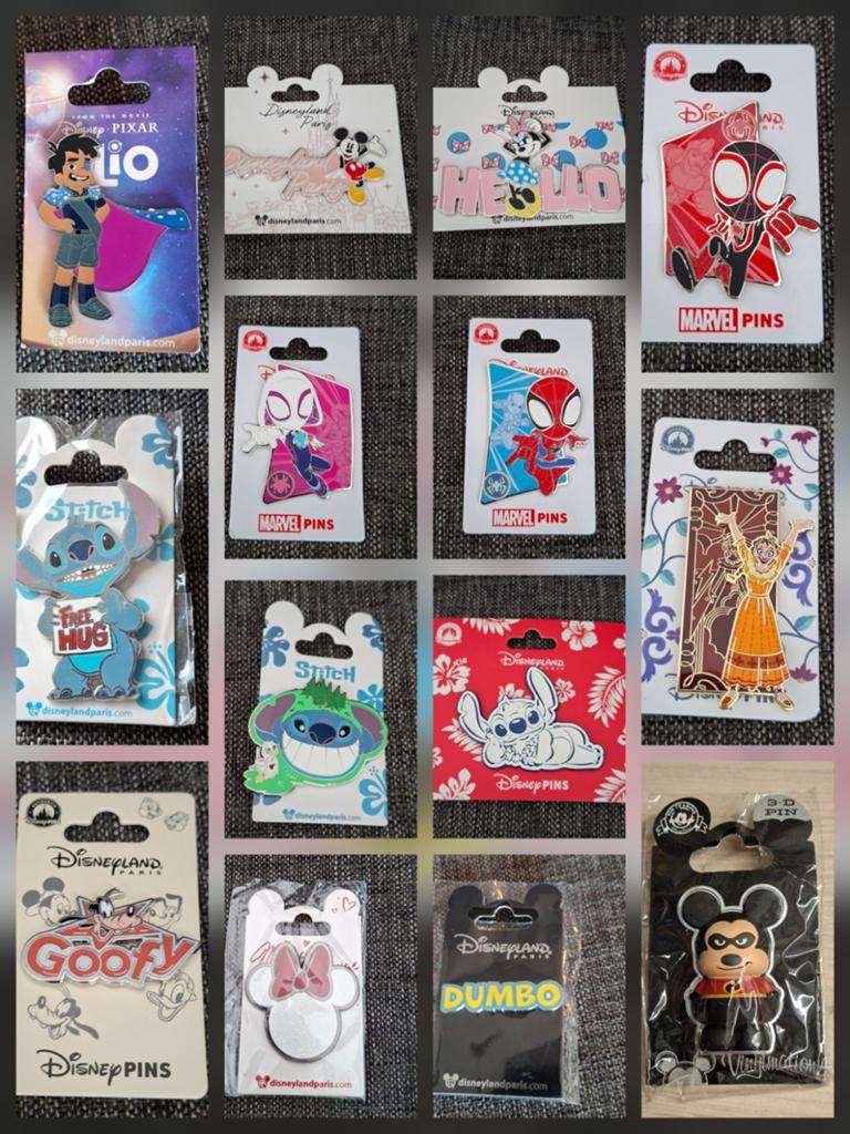 Lot 20x Disneyland Parijs pins (nieuw), Ophalen of Verzenden, Nieuw, Speldje of Pin