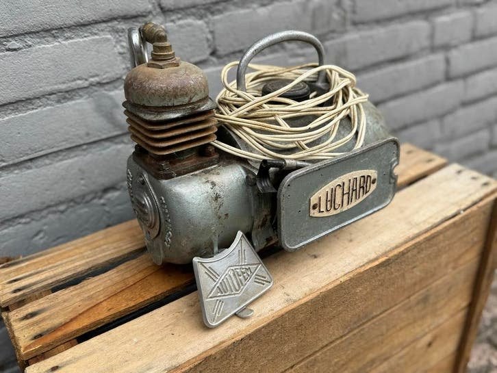 Vintage Luchard Compressor - Decoratief of voor Restauratie