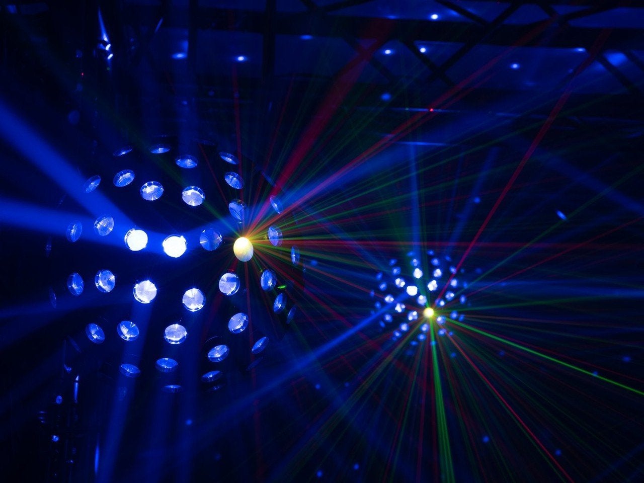 eurolite ledb laser beam effect, Muziek en Instrumenten, Ophalen, Laser