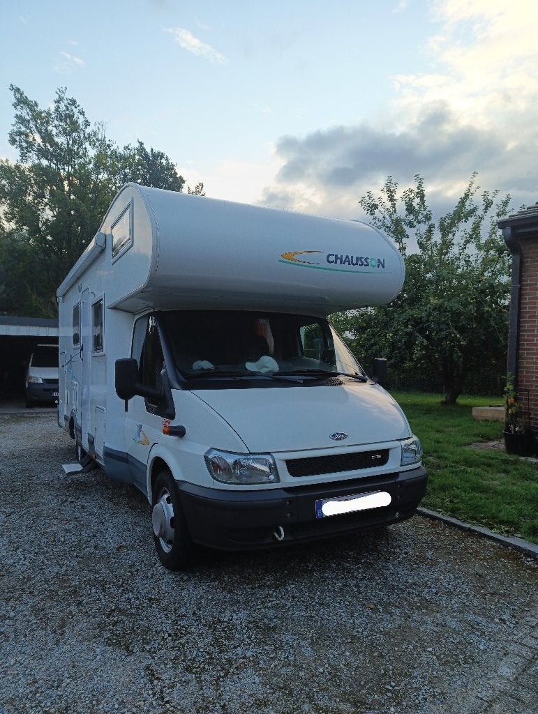 Mobilhome Chausson Welcome 28 - weinig km's, Alkoof, Ringverwarming, Koelkast, Ford