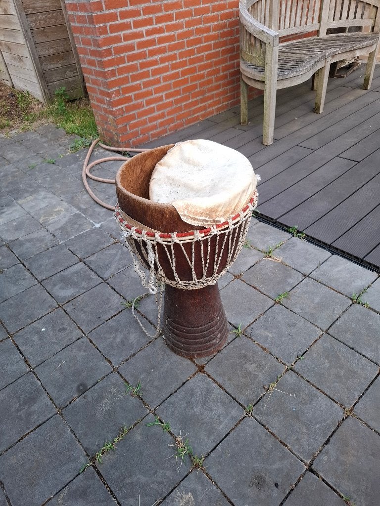 Djembé, Muziek en Instrumenten, Percussie, Ophalen, Gebruikt, Trommel