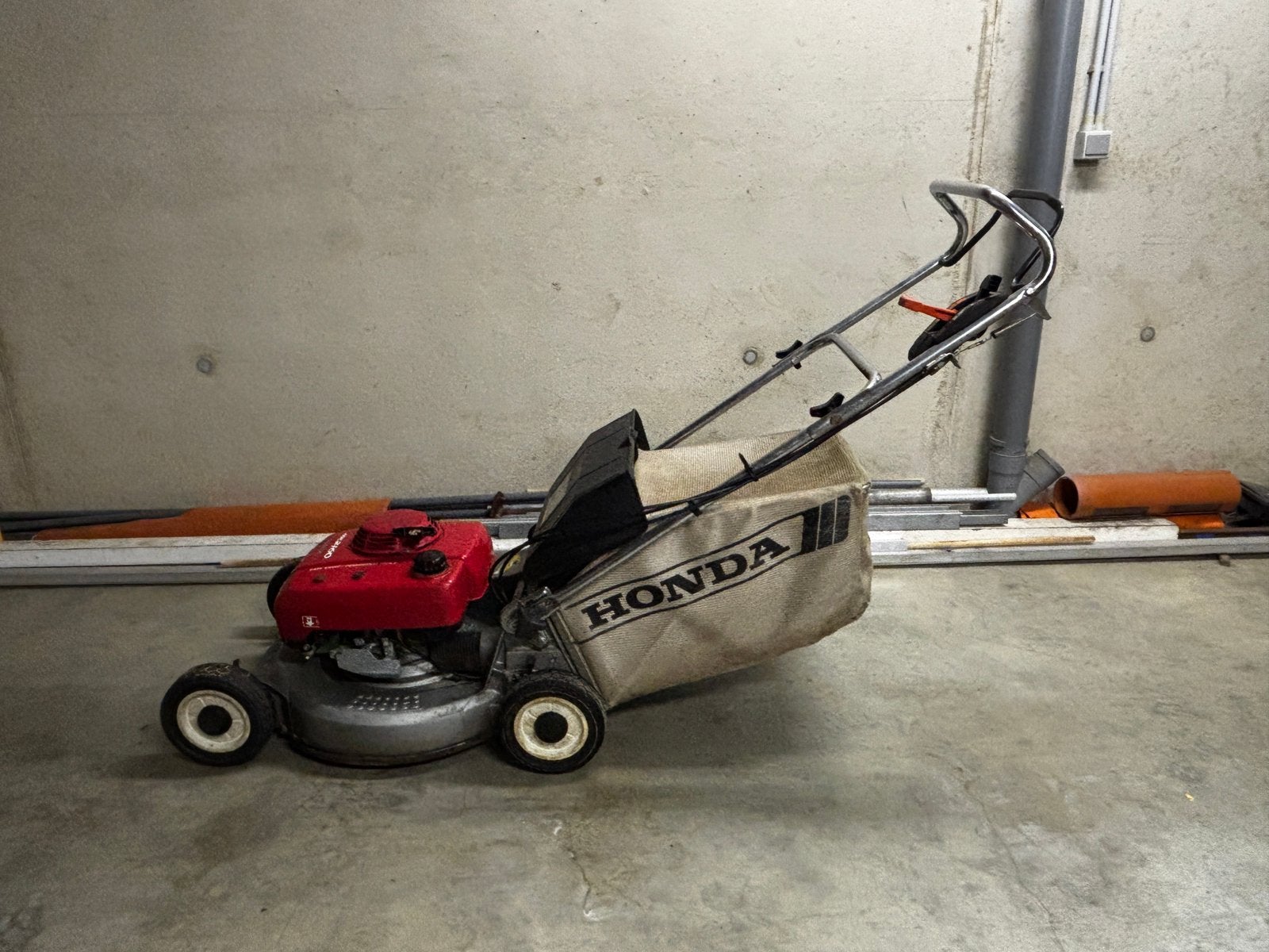 Honda HR2160, Tondeuse rotative, Utilisé, Sac de ramassage, Tondeuses à gazon à essence