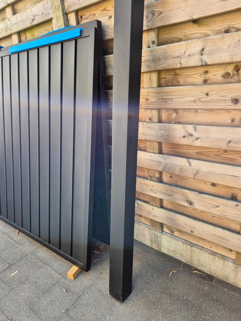 Metalen tuinpoort 4m breed, Tuin en Terras, Ophalen, Nieuw, 150 tot 200 cm, IJzer