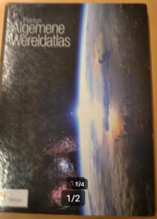 ALGEMENE WERELDATLAS PLANTIJN, Boeken, Ophalen of Verzenden, Gelezen, Wereld, Overige typen