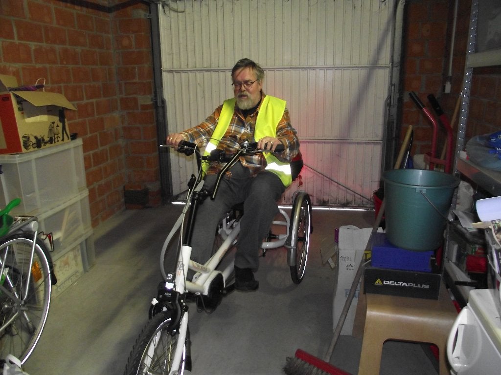 Elektrische driewielfiets TriBike, Fietsen en Brommers, Ophalen, Zo goed als nieuw, Schijfrem, Tri Bike