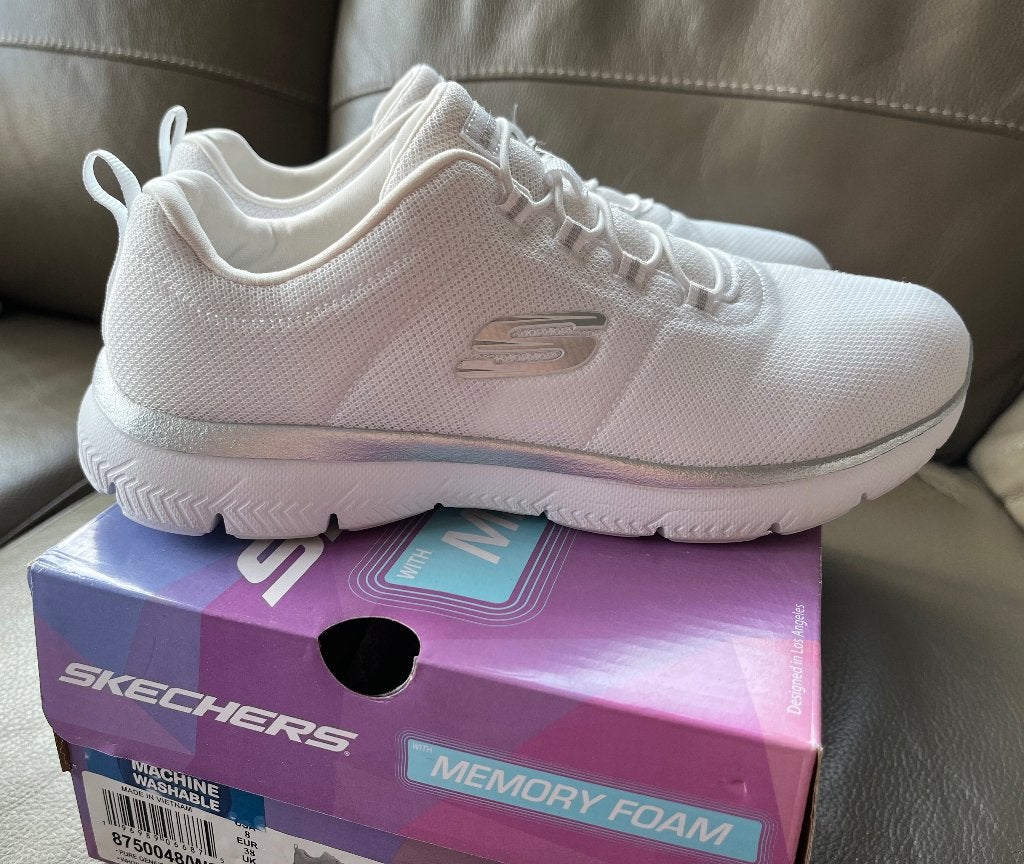 Skechers wit, Ophalen, Skechers, Wit, Zo goed als nieuw