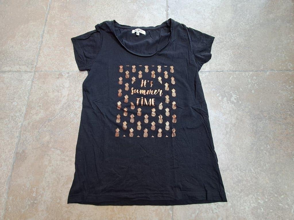 Als nieuwe zwart goud t-shirt mt Large, Kleding | Dames, JBC, Maat 42/44 (L), Ophalen of Verzenden, Zo goed als nieuw