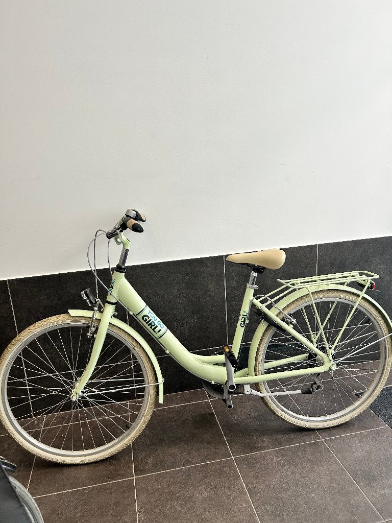 fiets GO GIRL GREEN 2024, Autres marques, Comme neuf, Enlèvement, Accès (extra) bas