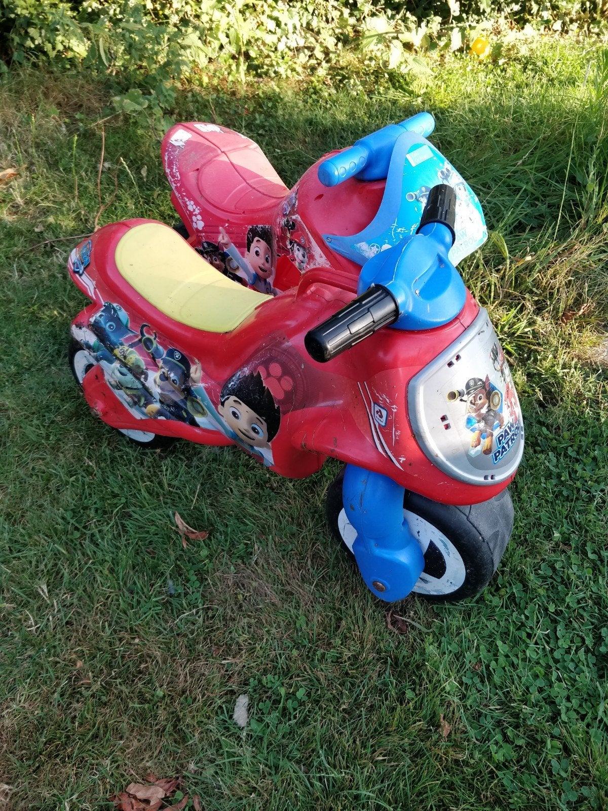 Loopmotor Paw patrol 2x, Ophalen