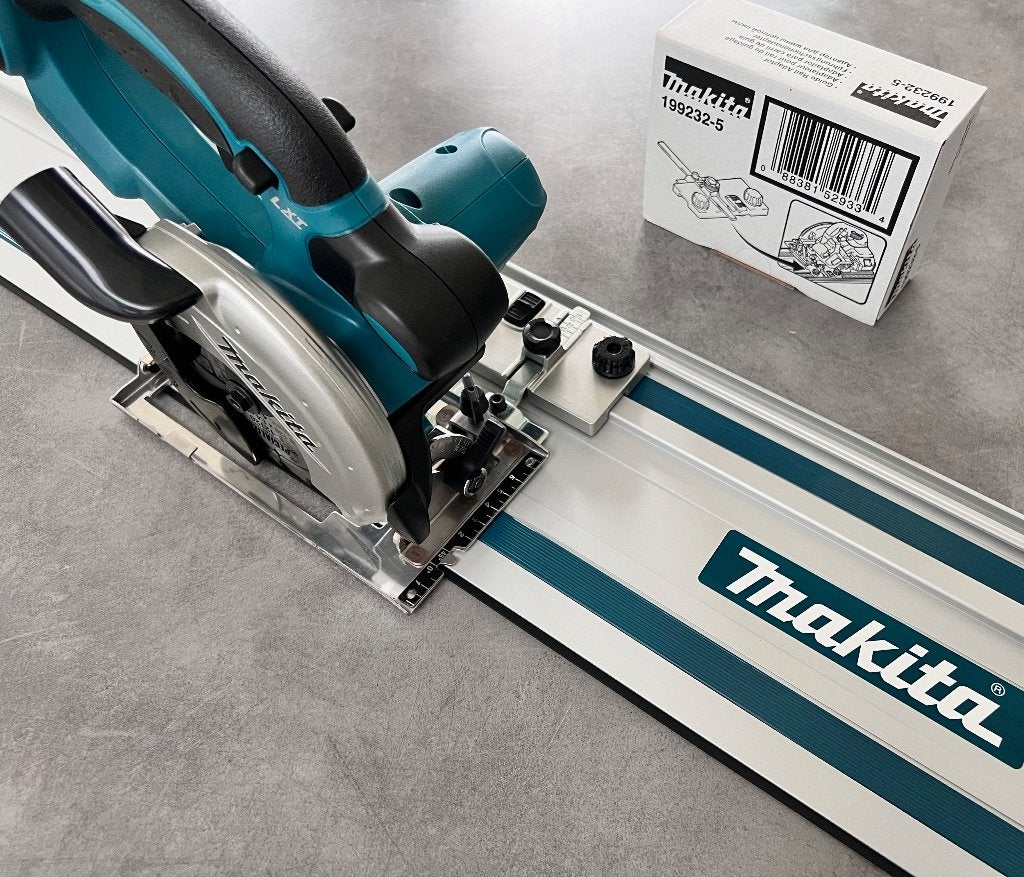MAKITA 18V ACCU INVALZAAG +GELEIDER +ADAPTER LXT CIRKELZAAG, Doe-het-zelf en Bouw, Gereedschap | Zaagmachines, Decoupeerzaag, Nieuw