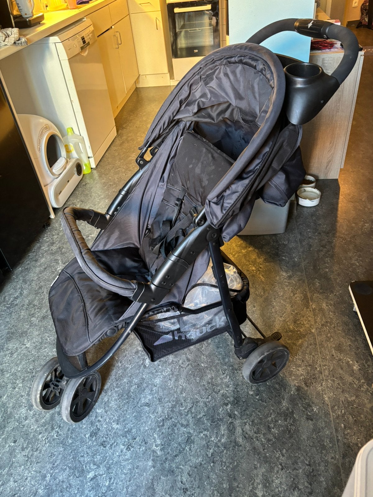 Buggy haute, Kinderen en Baby's, Buggy's, Ophalen, Zo goed als nieuw, Regenhoes