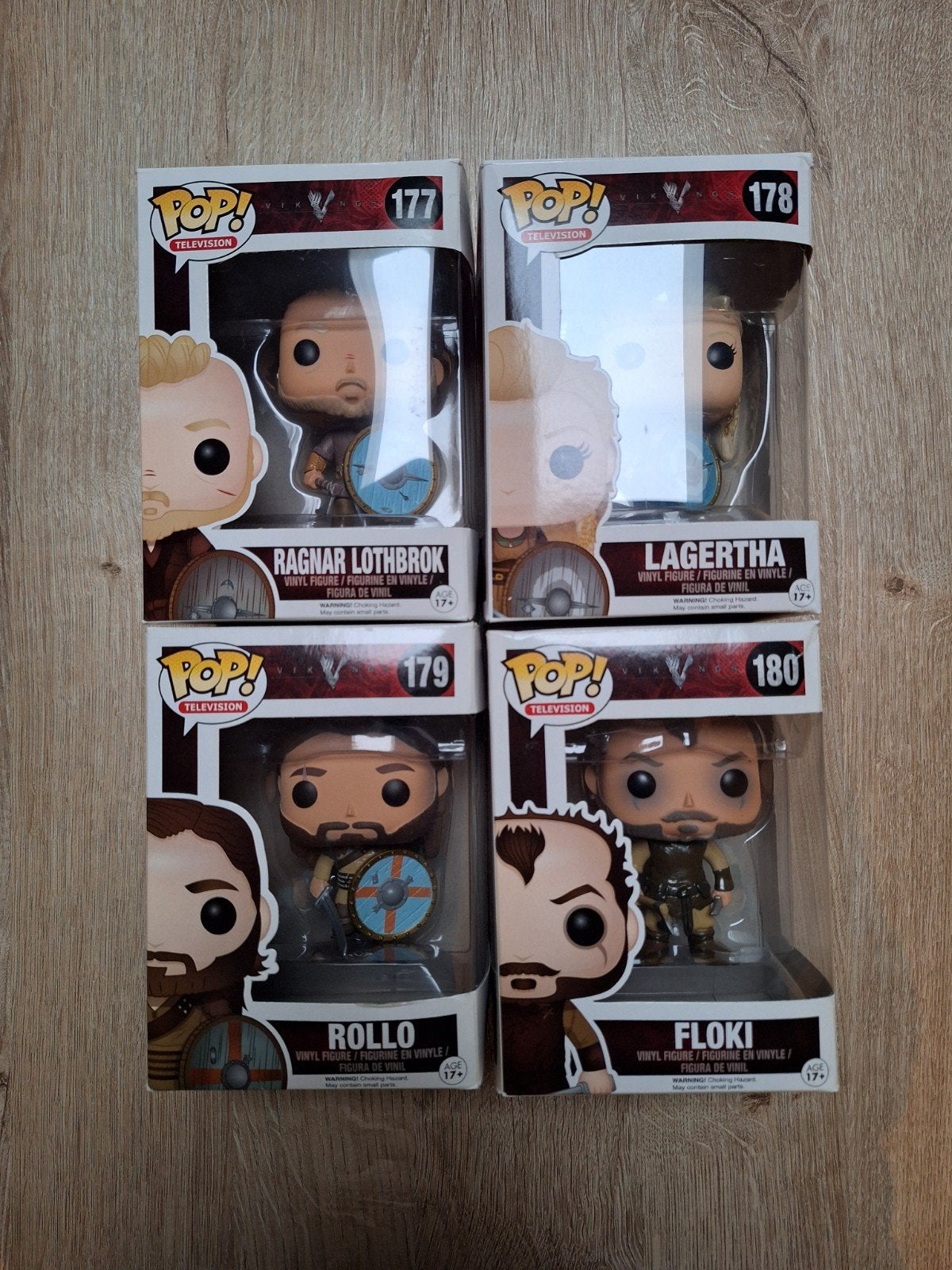 Vikings Funko Pops, Ophalen of Verzenden