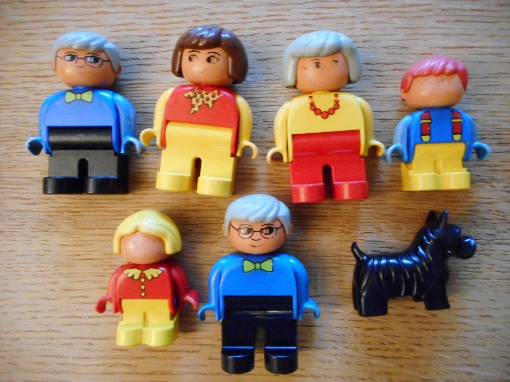 Lego Duplo 2750 - Familie, Kinderen en Baby's, Ophalen of Verzenden, Gebruikt, Losse stenen, Duplo
