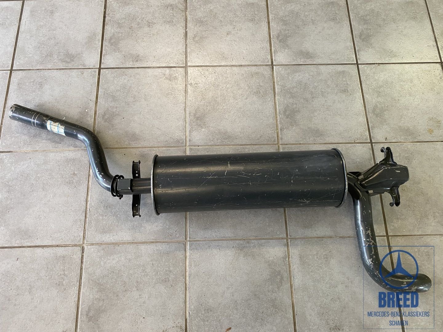 NOS einddemper voor Mercedes-Benz W123 S123 230T, Auto-onderdelen, Ophalen, -, Nieuw, -
