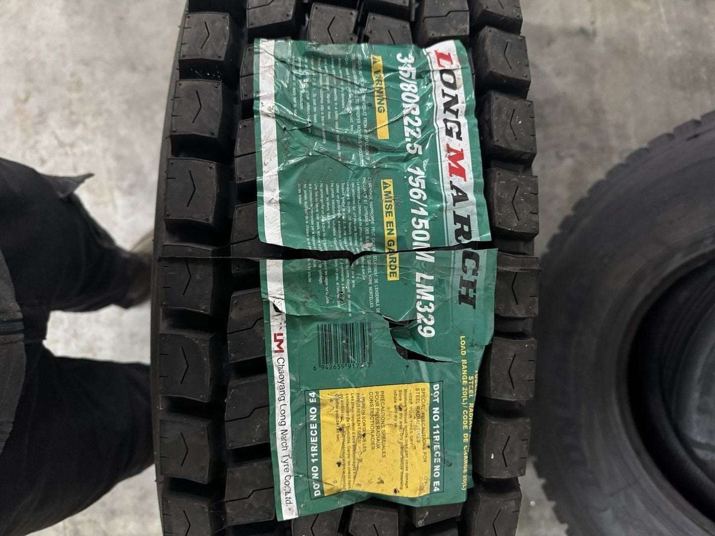 1x Longmarch LM329 315/80 R22.5 156/150M Nieuw, Ophalen, -, -, Nieuw