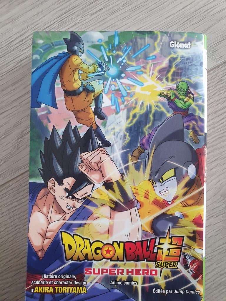 Dragon Ball Super super hero manga, Ophalen