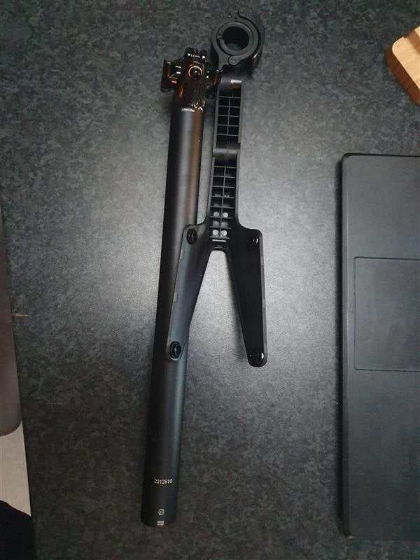 Nieuwe originele zitstok voor fietszadel, Nieuw, Ophalen of Verzenden, Zadel, Carbon