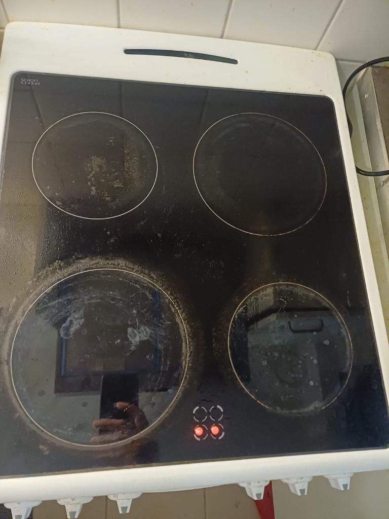 Fornuis, Enlèvement, Utilisé, Autoportant, 4 zones de cuisson
