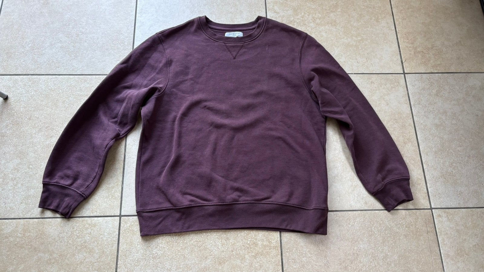 Aubergine kleurige sweater maat L ( primark ), Vêtements | Hommes, Pulls & Vestes, Enlèvement ou Envoi, Comme neuf, Taille 52/54 (L)