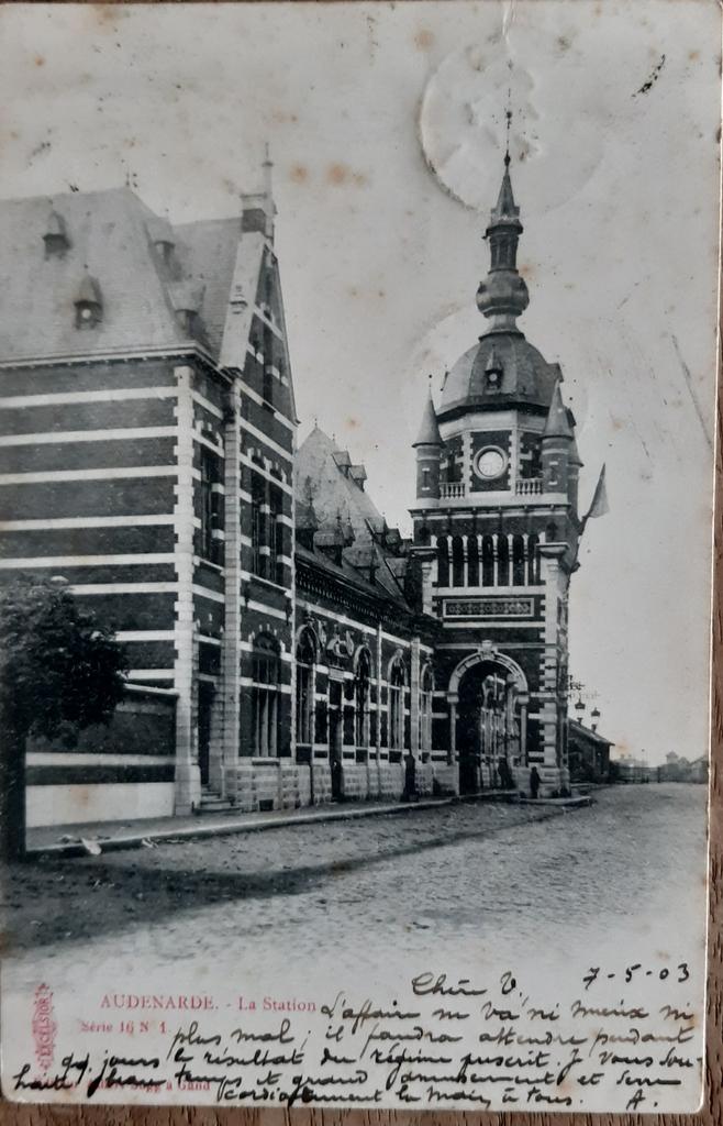 GARE D'AUDENARDE LA GARE Audenarde, Envoi