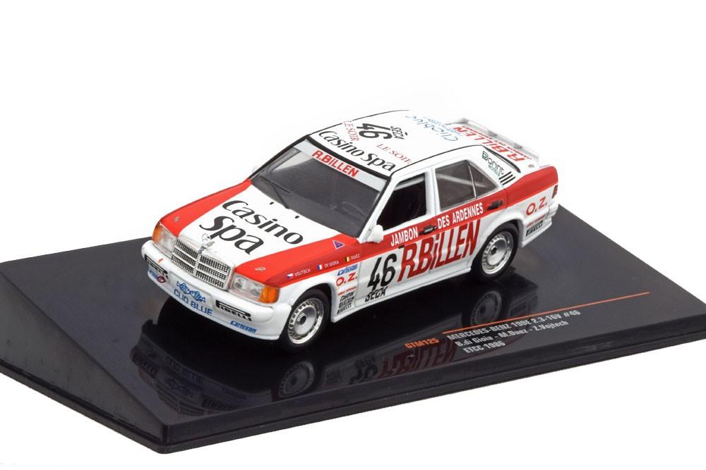 1:43 Ixo GTM125 Mercedes 190E 2.3 16V AMG WTCC 1986 #46, Hobby & Loisirs créatifs, Voitures miniatures | 1:43, Enlèvement ou Envoi