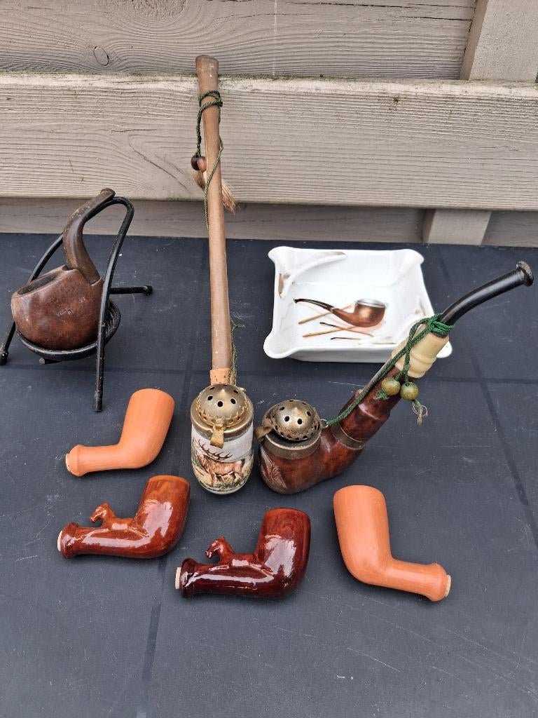 lot oude pijpen, Antiek en Kunst, Ophalen of Verzenden